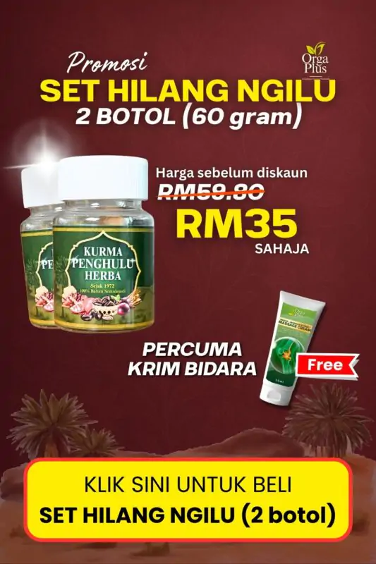 SET HILANG NGILU 2 BOTOL