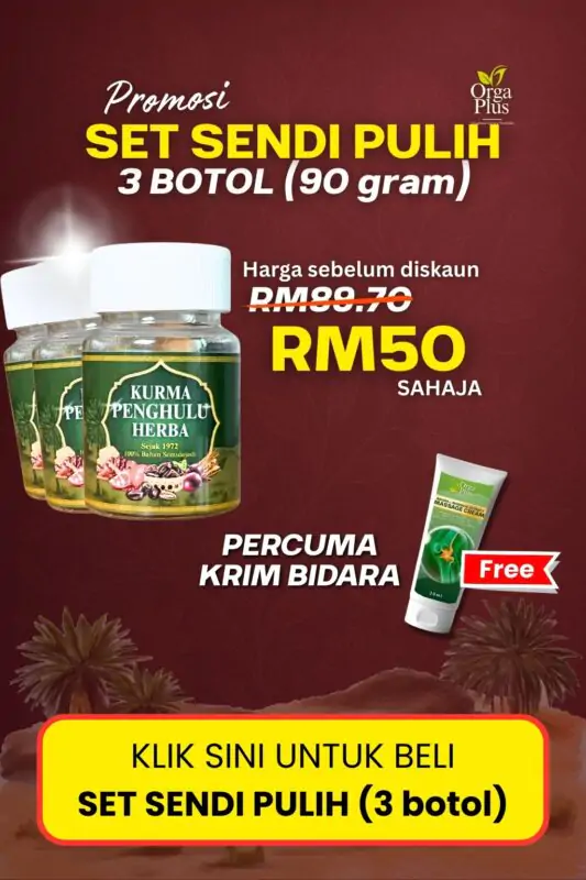 SET SENDI PULIH 3 BOTOL