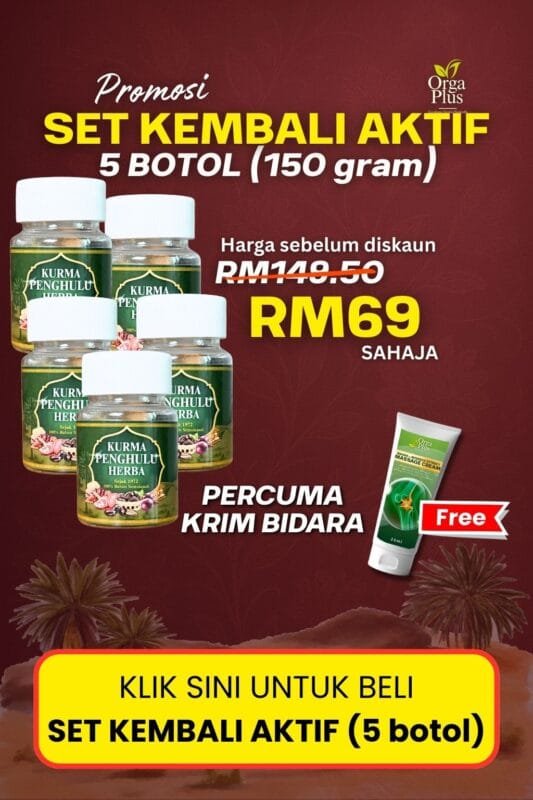 SET KEMBALI AKTIF 5 BOTOL